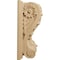 Ekena Millwork 5"W x 3"D x 6 1/2"H Large Acanthus Block w/ Backplate Wood Corbel, Cherry CORW05X03X07ABCH - alternate 3